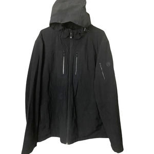 Calvin Klein Black Zip UP Jacket Multiple Zips XL